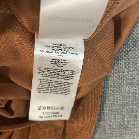 Significant Other X Revolve Rosie Long Sleeve Mini Dress in Caramel Size 4 - Picture 12 of 16